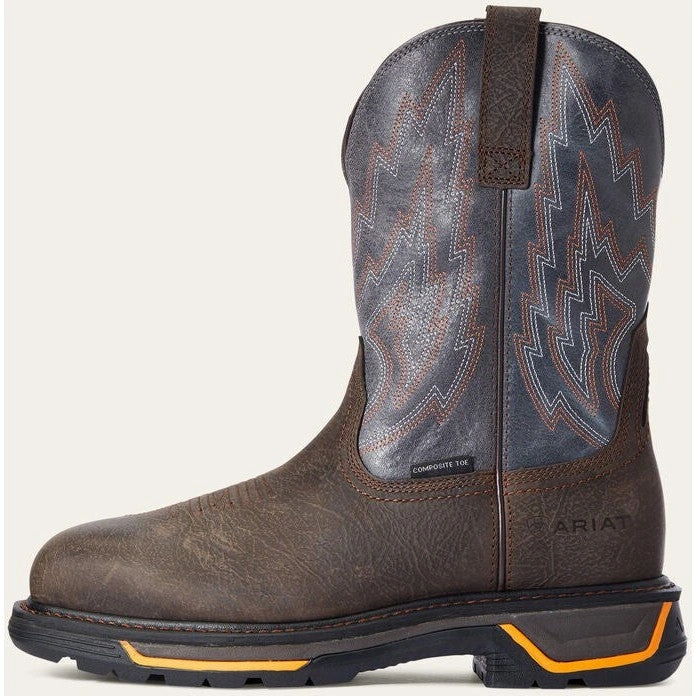 Ariat Big Rig turvakärkinen työmies bootsit: Kahvi väri. Vahva rakenne, miehekäs tyyli. Luotettava kumppani!
